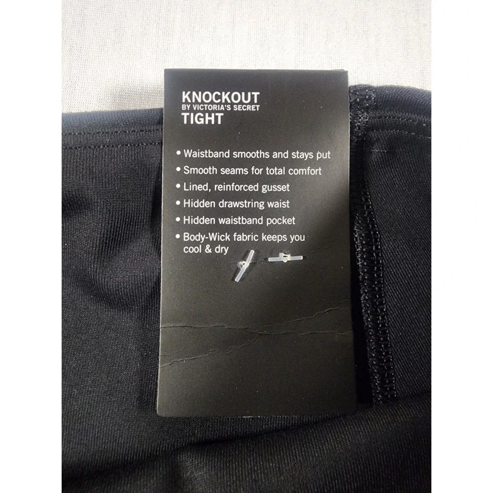 Victoria Secret Sport Knockout Tight M LONG Legging Reflective Rainbow Pride NWT